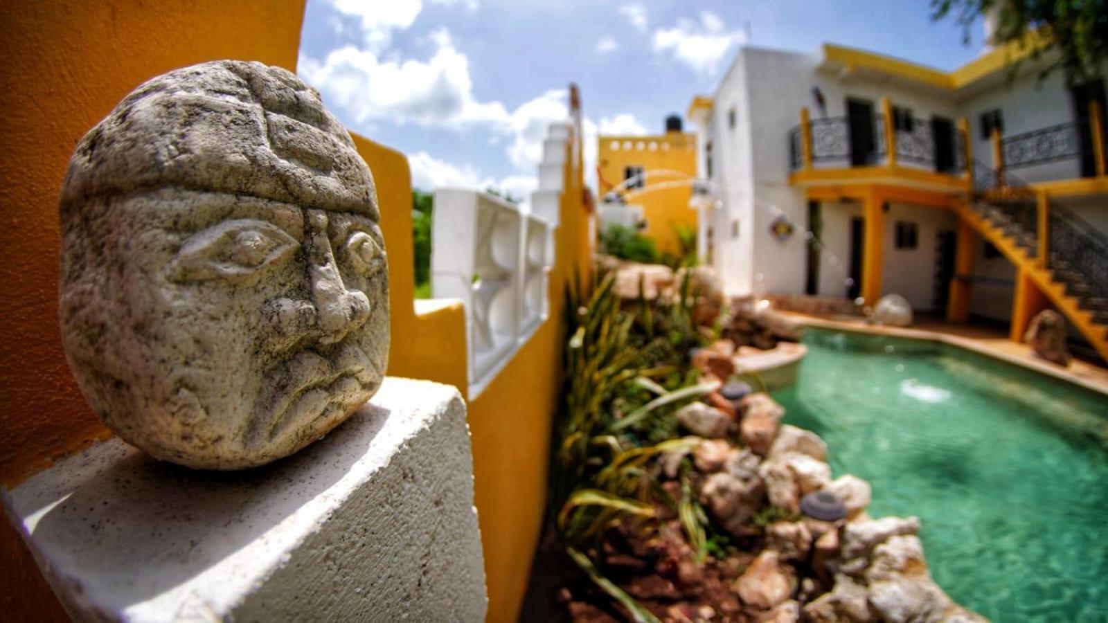 Buenosdias Izamal Bed & Breakfast ภายนอก รูปภาพ